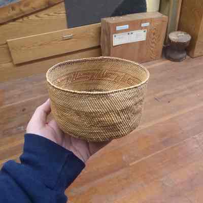 Indigenous Cedar/Beargrass Basket