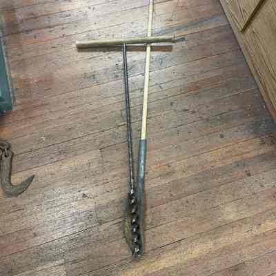 Logging Hand Auger