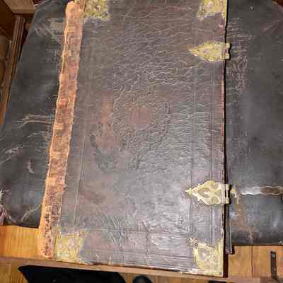 Leather Bound Dutch Bible