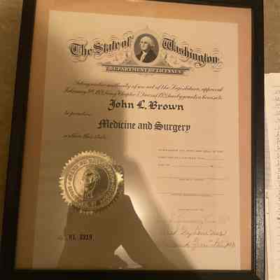 WA State Medical License