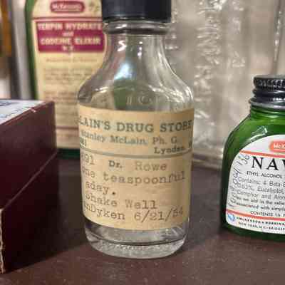 McLain's Drug Store Bottle
