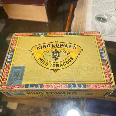 King Edward cigar box