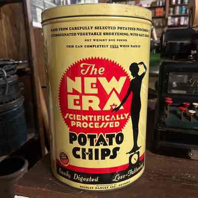Potato Chip Tin