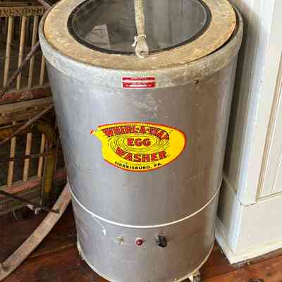 Whirl-a-way Egg Washer