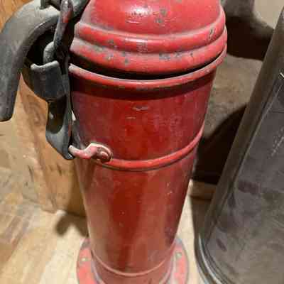 Red Fire Extinguisher