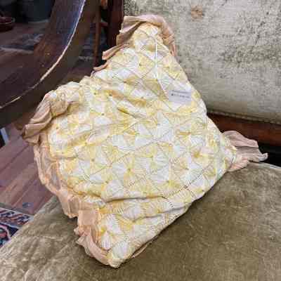 Yellow pillow