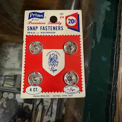 Prims Snap Fasteners
