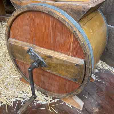 Wooden Butter Churn