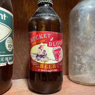 Bucket of Blood Beer Bottle