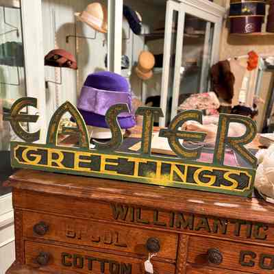Easter Greeting Sign
