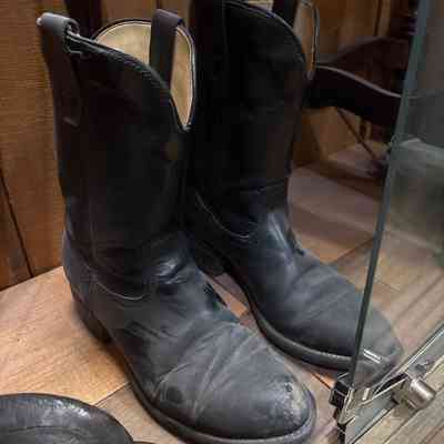 Black Leather Boots