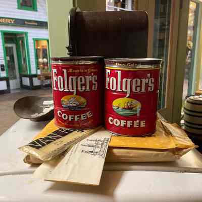 Folger’s Coffee Tin