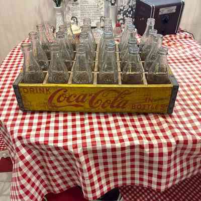 Coca-Cola Wooden Case
