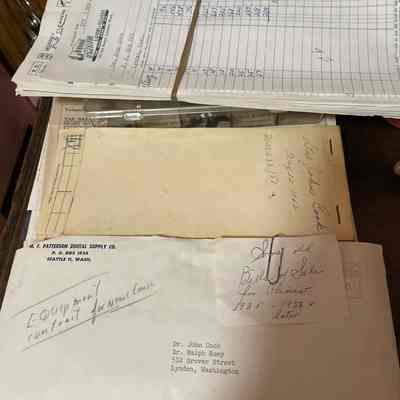 Collection of Receipts/Bank Records
