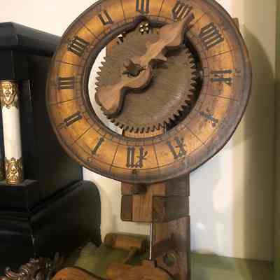 Wood Clock