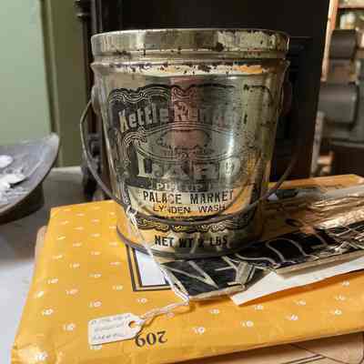 Kettle Rendered Lard Tin
