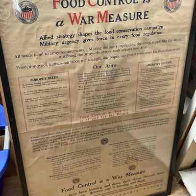 Food Control Poster