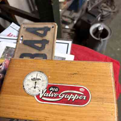 Valve Gapper Wood Box