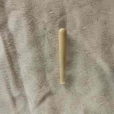 Rounded Ivory Pin