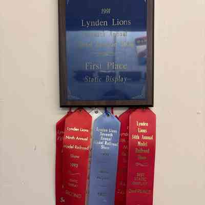 Lynden Lions Model Railroad Awards