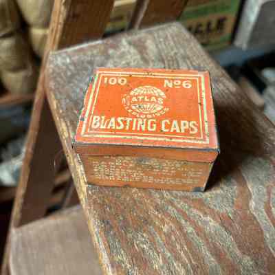 Blasting Caps Tin Box