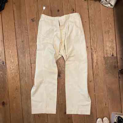 Men’s white trousers