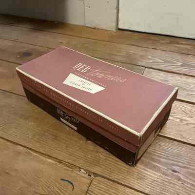 Brown shoe box