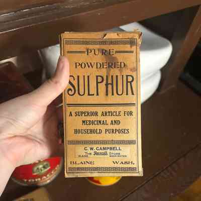 Pure Powdered Sulphur