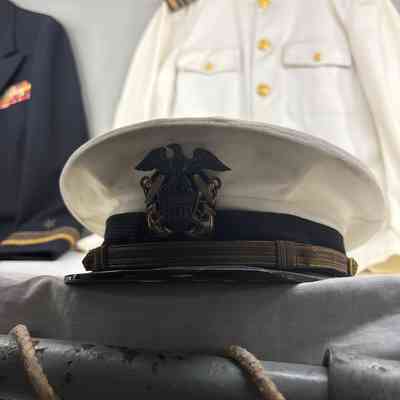 White Navy Cap