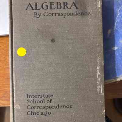 Algebra by Correspondence