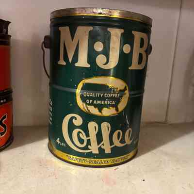 MJB Coffee Tin