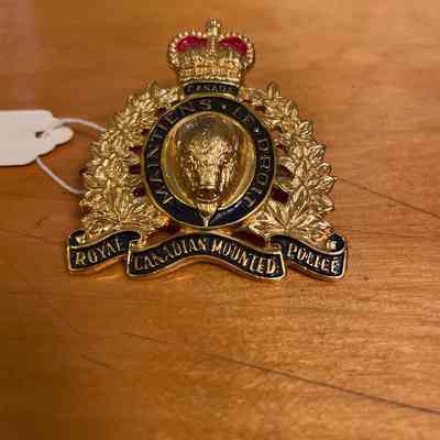 Canadian Mounted Police Badge