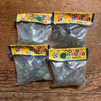 ‘Santa Claus’ Marbles (x4)