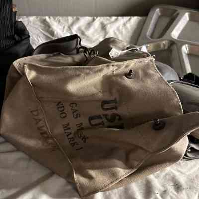 Canvas Gas Mask Bag