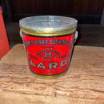 Lard Tin