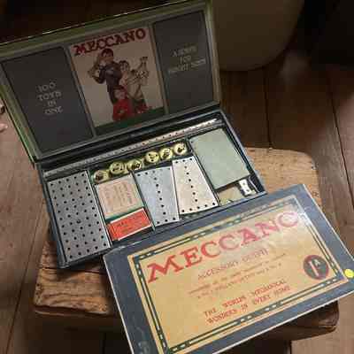 Meccano Mechanical Toy Sets (x2)