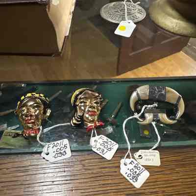 Pins and pendant
