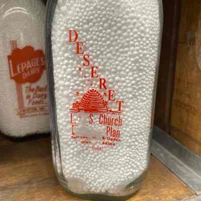 Deseret Milk Bottle