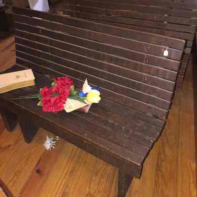 Wood Bench