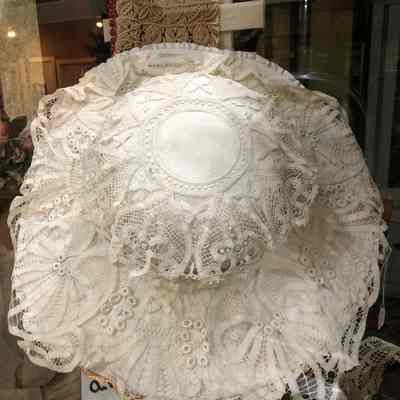 White Lace Hat