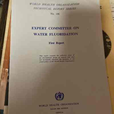 Expert Committee on Water Fluoridation