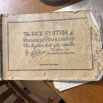 The Rice System of Business Penmanship