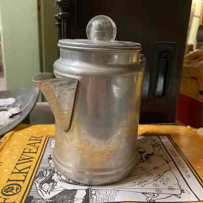Aluminum Coffee Pot