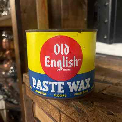 Paste Wax Tin