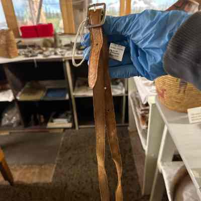 Leather strap