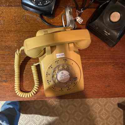 Rotary telephone circa 1978