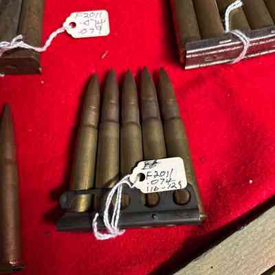 Stripper Clip + 5 Bullets