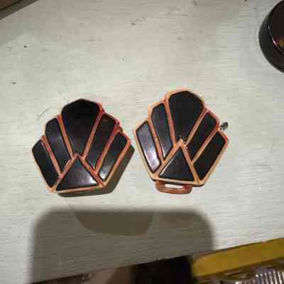 Black & Orange Pendants
