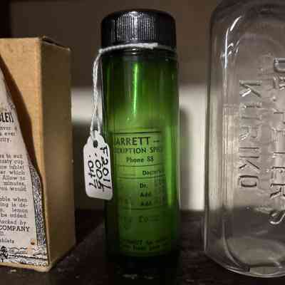 Green Prescription Bottle