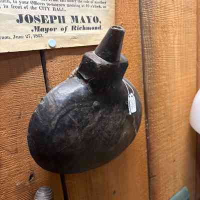 Leather Water Flask